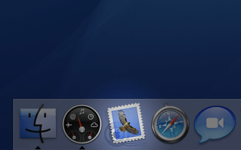 Open Mail from the Dock or Browse to the Mail application location
